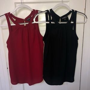 Express Cut Out Shoulder Tank